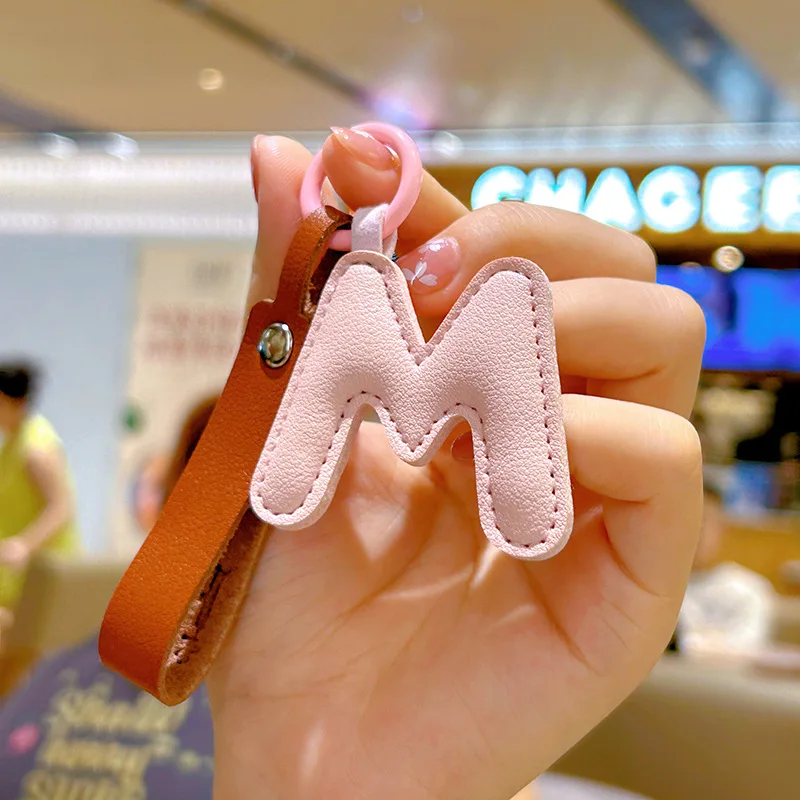 A to Z portachiavi con lettera - Monogram Keychain Leather recensione e prezzo