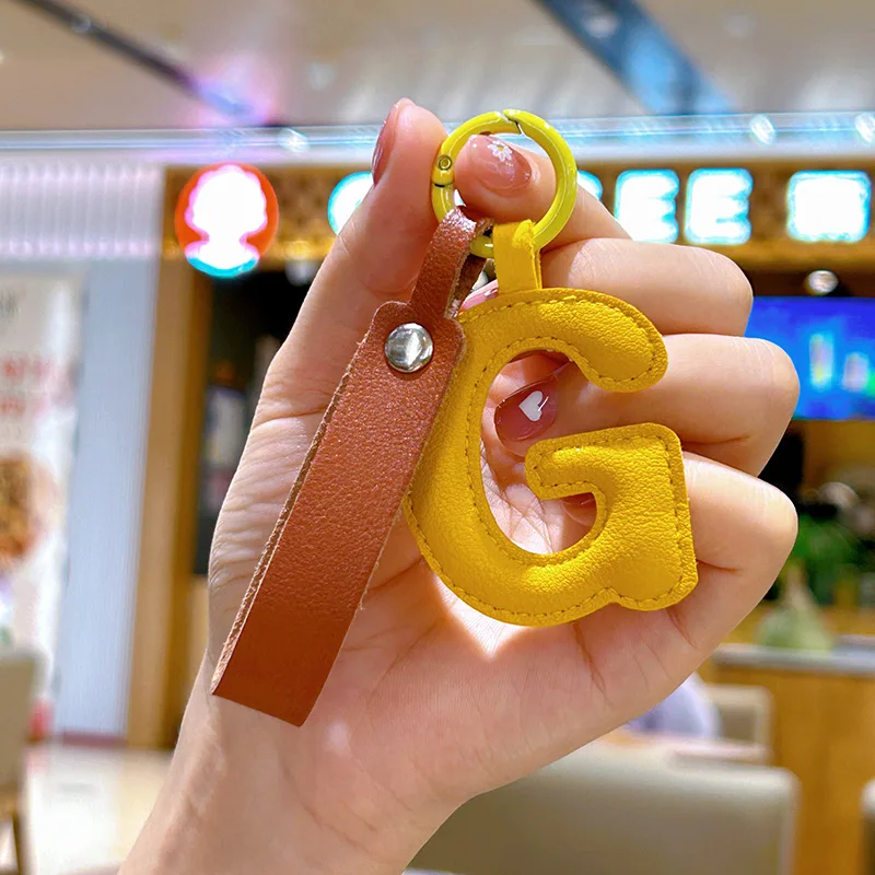 A to Z portachiavi con lettera - Monogram Keychain Leather recensione e prezzo
