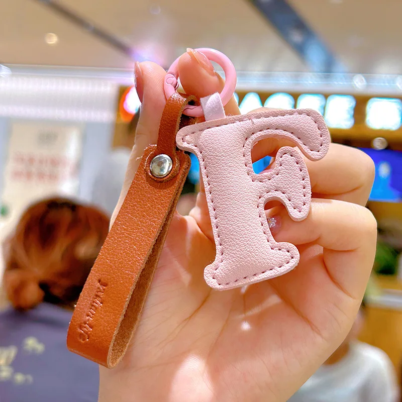 A to Z portachiavi con lettera - Monogram Keychain Leather recensione e prezzo