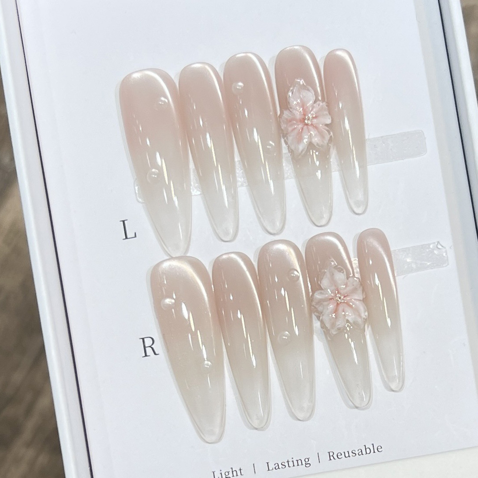 10 pezzi di punte per unghie f - Pressed Flower Art recensione e prezzo