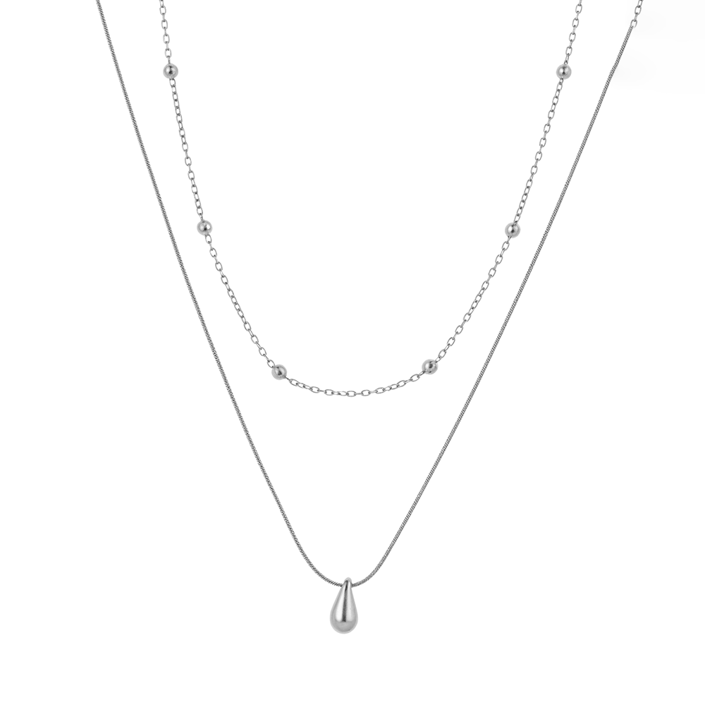 DGIDDK Collana a doppio strato - Birth Flower Necklace recensione e prezzo