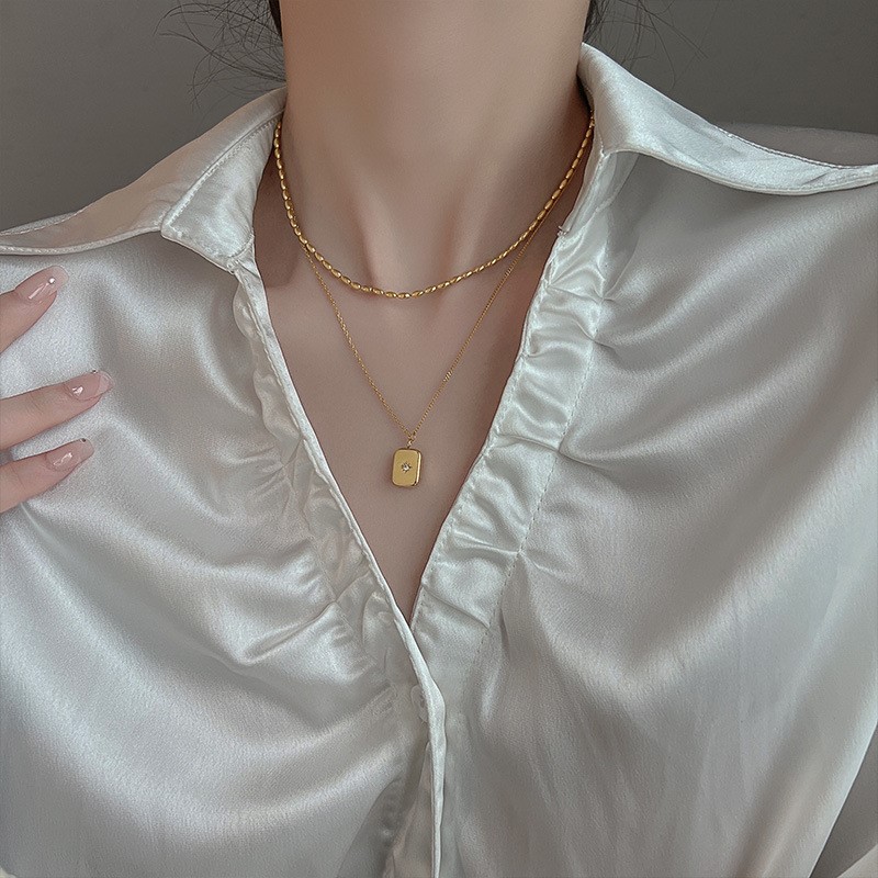 ANENJERY Collana con ciondolo  - Birth Flower Necklace recensione e prezzo
